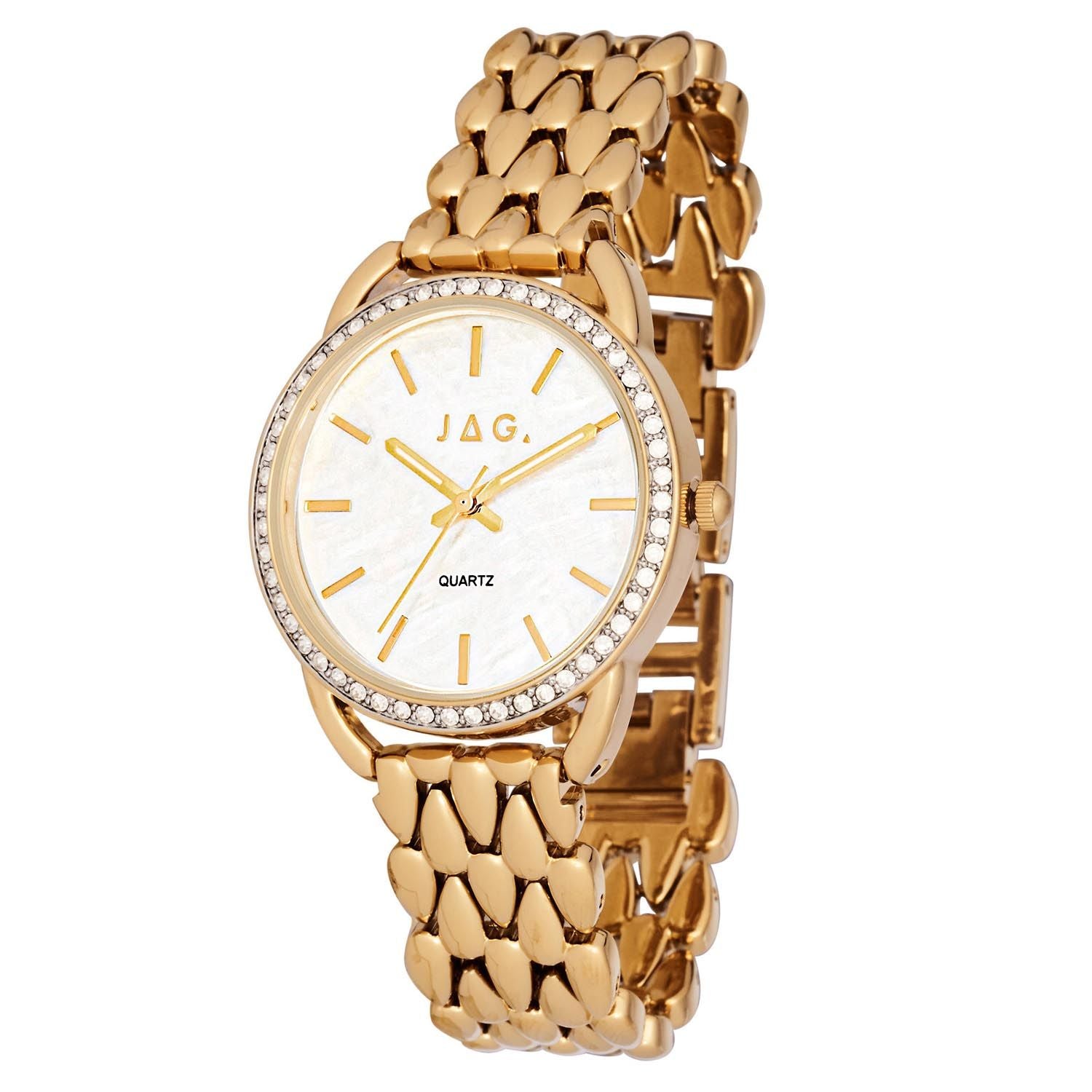Jag Kimberley White Dial 32.8mm Watch J2671A