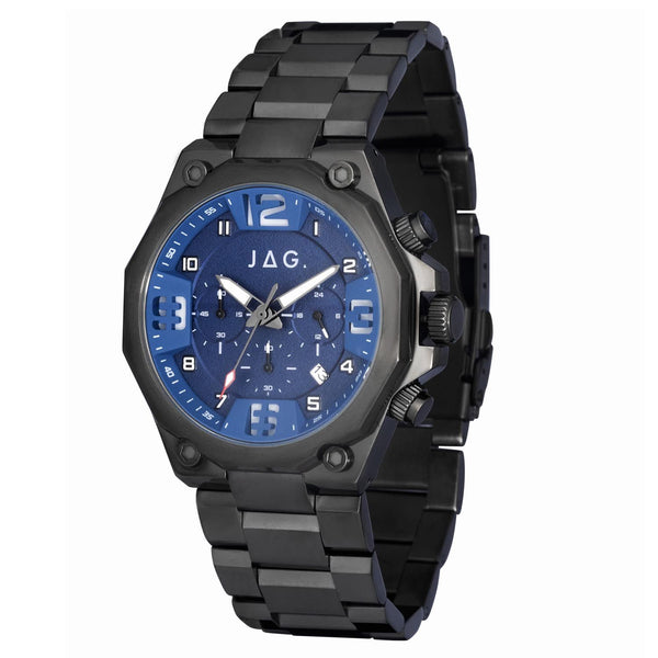 Jag Baxter Blue Dial 46mm Watch J2644A