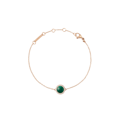 Daniel Wellington Audrey Malachite Rose Gold Bracelet DW00401431
