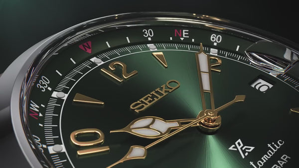 Seiko Prospex "Alpinist" Green Dial Leather SPB121J