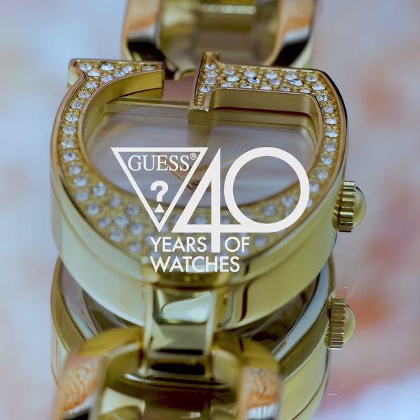Guess Gia Silver Tone Analog Watch GW0683L1