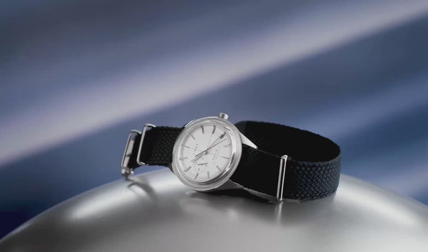 Timex Marlin® Jet Automatic 38mm Fabric Strap Watch TW2V72300