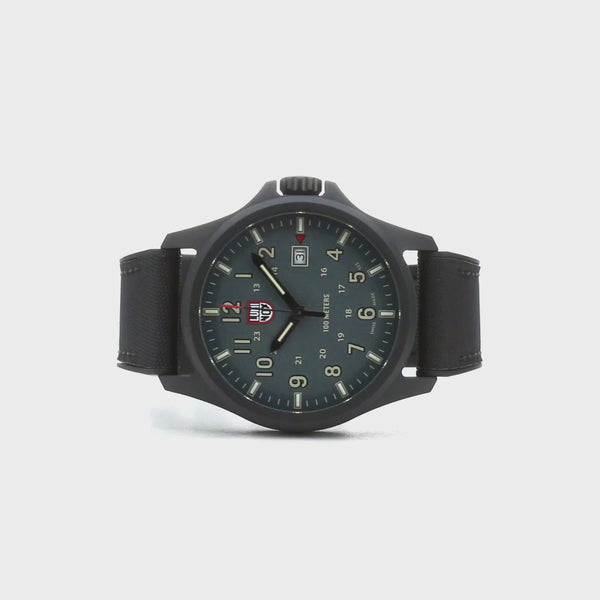 Luminox Atacama Field Black Rubber Band Watch XL.1977