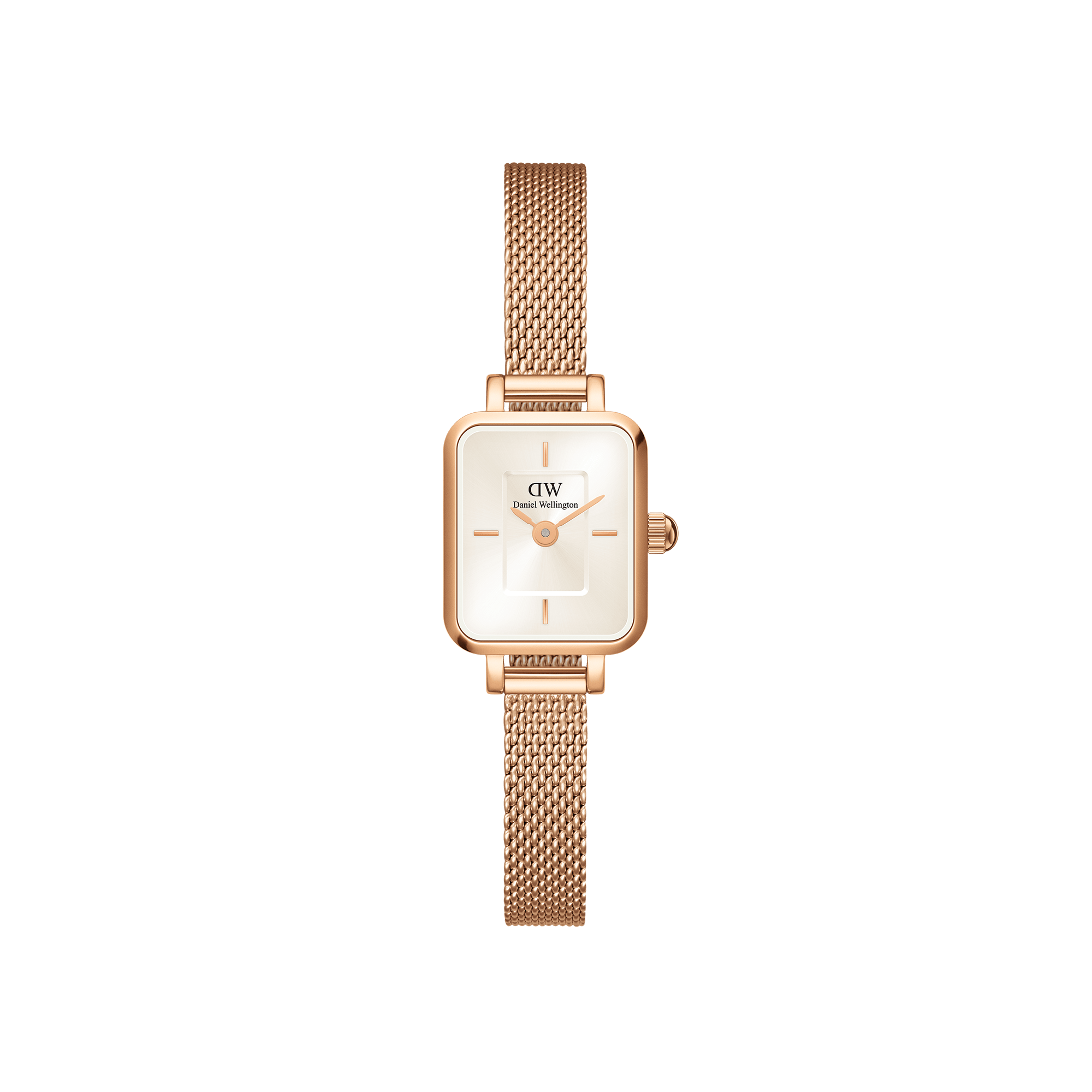 Daniel Wellington Quadro Mini 15x18mm Melrose RG Champagne DW00100651