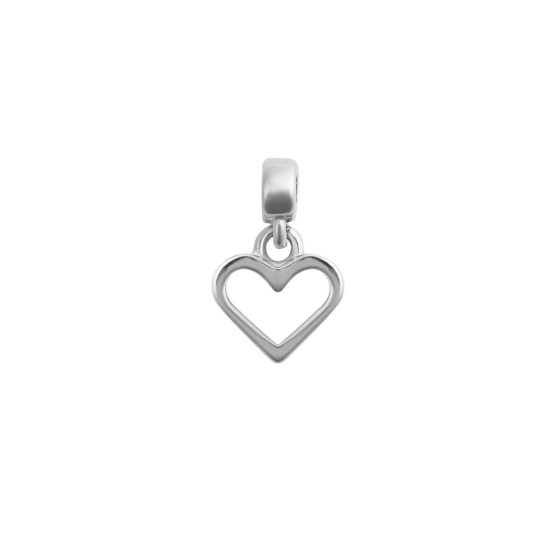 Daniel Wellington Heart Contour Charm S925 Sterling Silver DW00401053