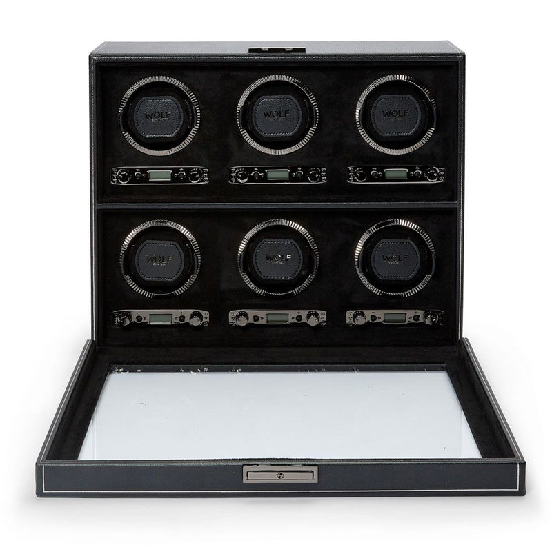 Wolf British Racing 6 Piece Watch Winder 792402