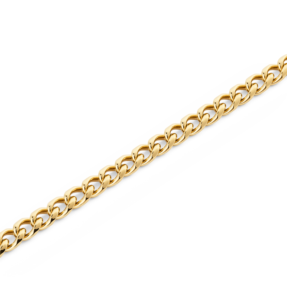 Daniel Wellington Ellipse 4mm Necklace Gold in recycled stainless steel
