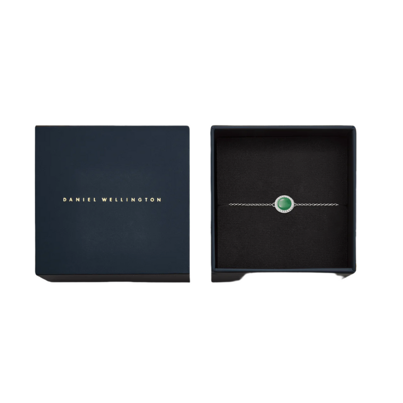 Daniel Wellington Audrey Jade Silver Bracelet DW00401436