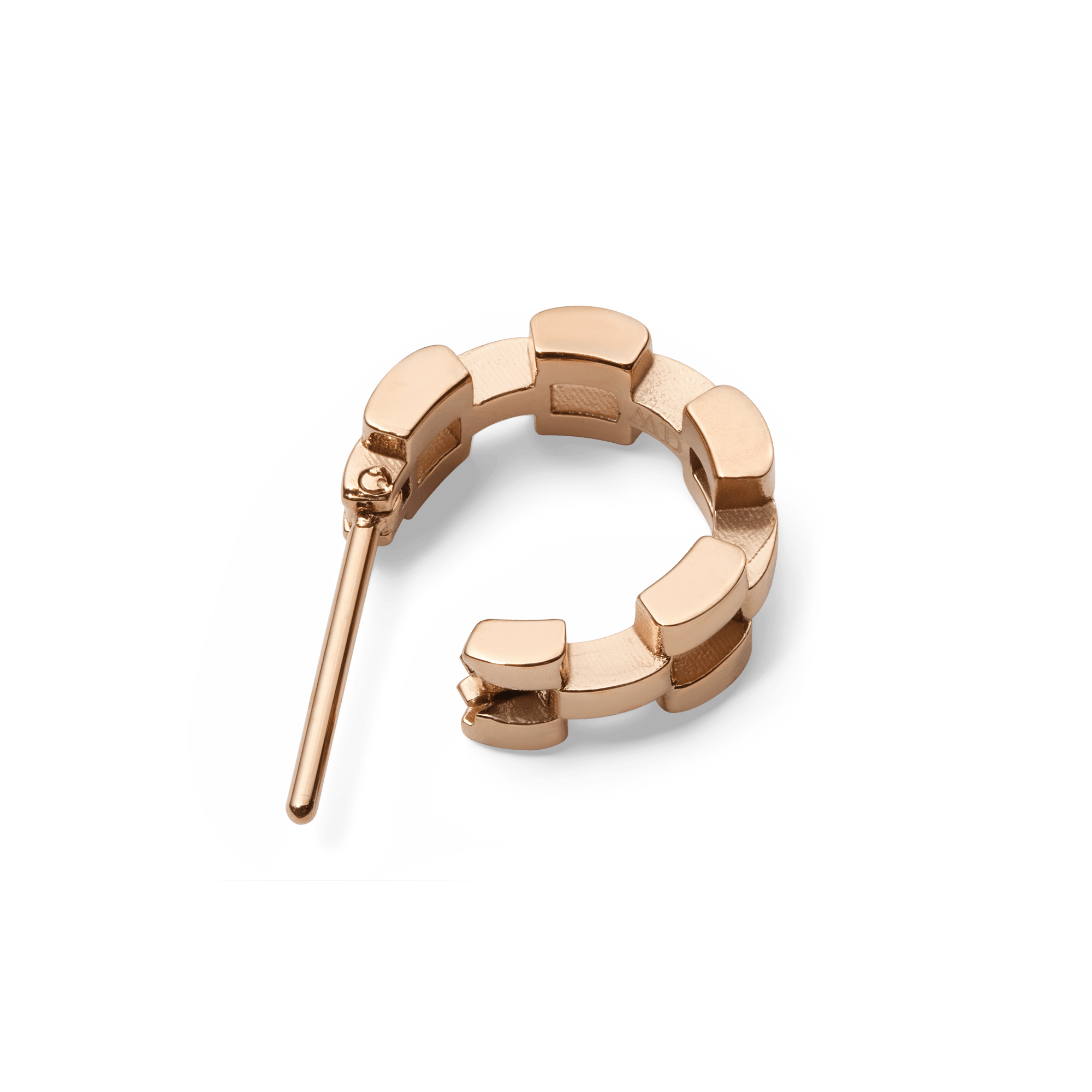 Daniel Wellington 3-Link Earrings Rose Gold