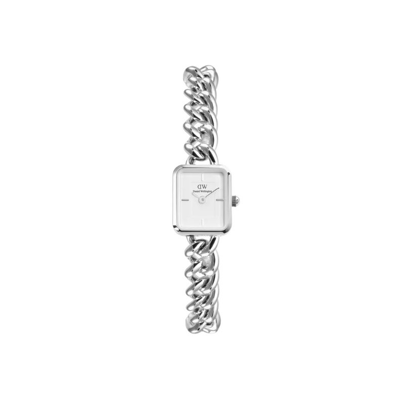 Daniel Wellington Jolie Silver Chain White Dial Watch DW00100834