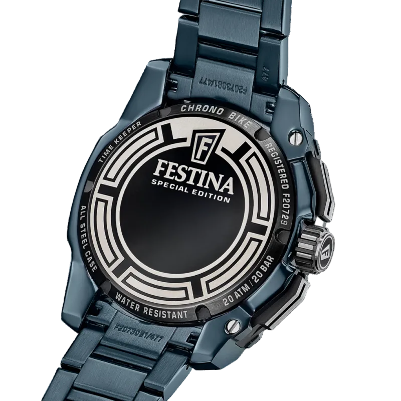 Festina Chrono Bike Special Edition Blue Stainless Steel Men's Watch F20729/1