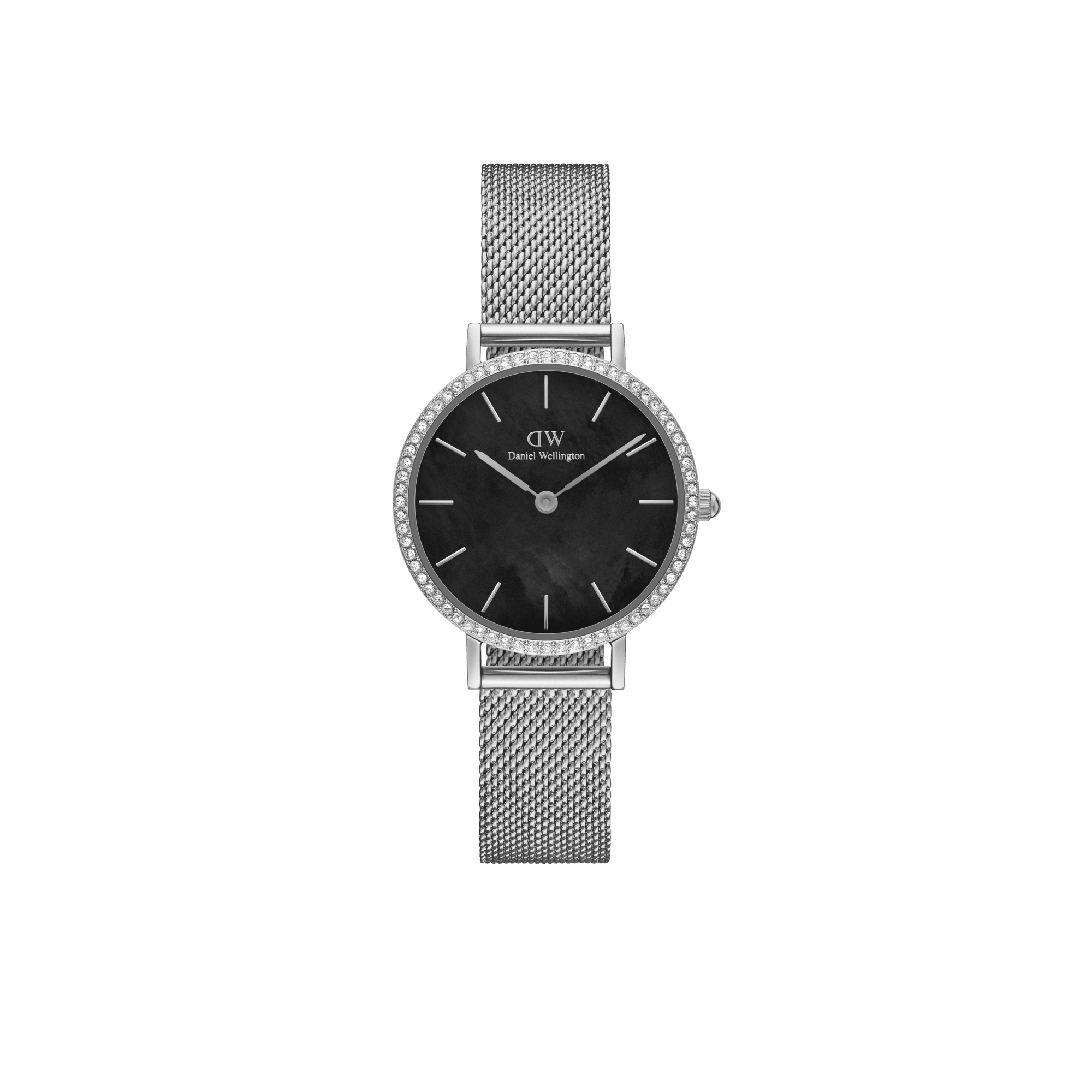 Daniel Wellington Petite 28mm Bezel Mesh Black Watch DW00100661
