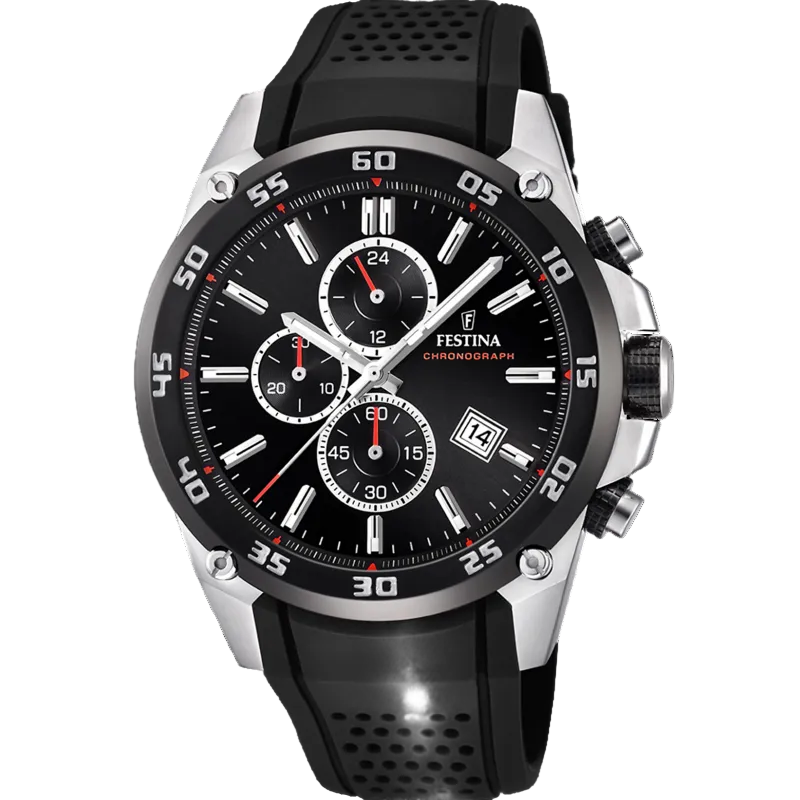 Festina The Originals Black Rubber Strap Men's Watch F20330/5