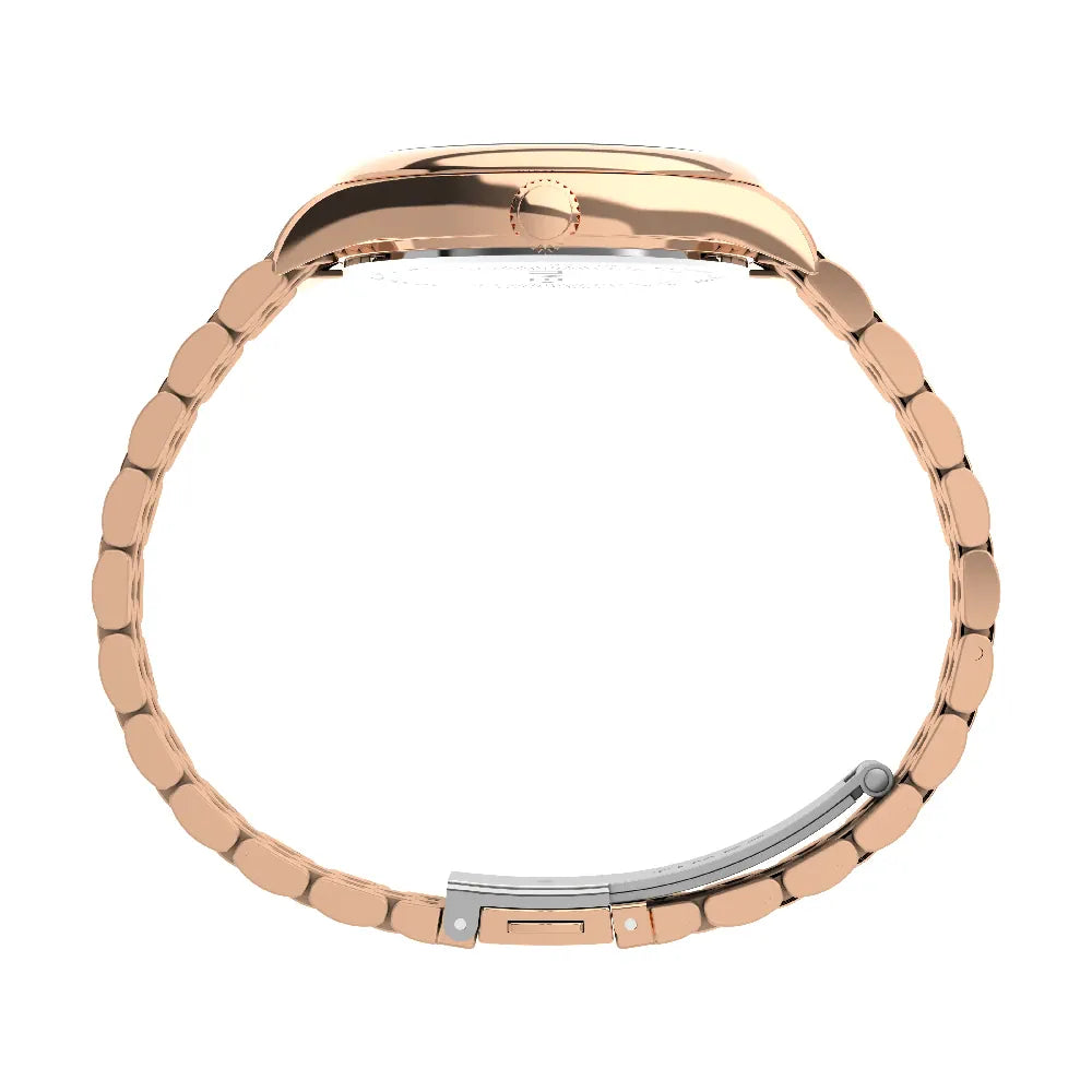 Timex Legacy Rose Gold Stainless Steel Quartz Watch TW2W32200
