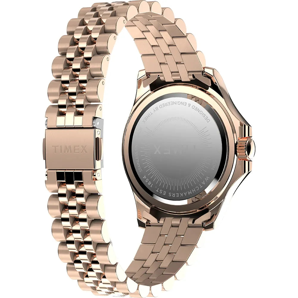 Timex Trend Kaia Rose Gold Stainless Steel Quartz Watch TW2W34200