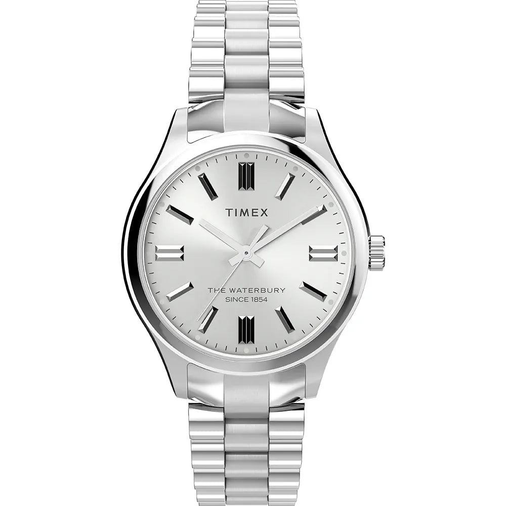 Timex Legacy Silver Stainless Steel Quartz Watch TW2W40500