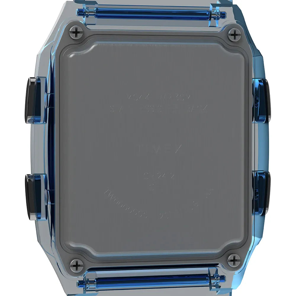 Timex Q Retro Transparent Quartz Timex Watch TW2W45100