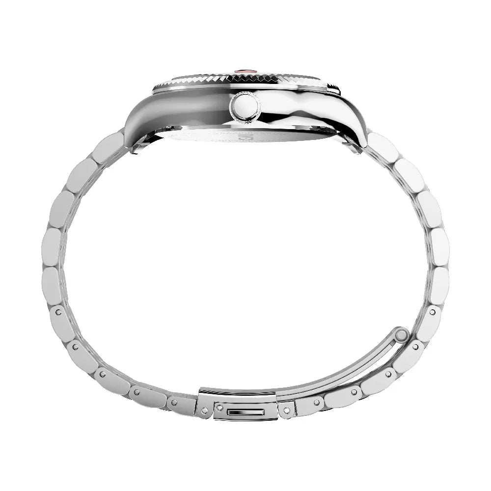 Timex Legacy Silver Stainless Steel Quartz Watch TW2W49800