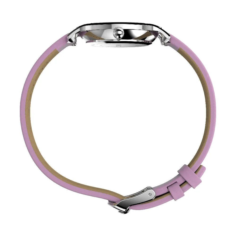 Timex Trend Transcend Pink Leather Strap Watch TW2W54800
