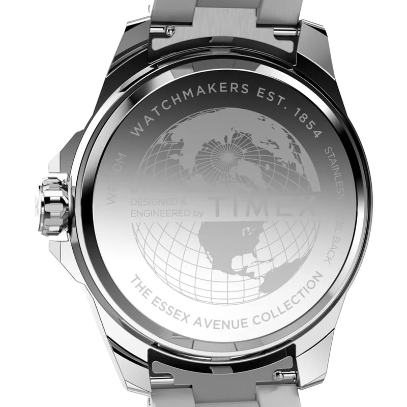 Timex Essex Ave Black Dial Watch TW2W92700