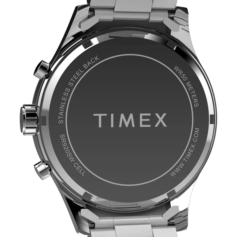 Timex Chrono SS Watch TW2Y01400