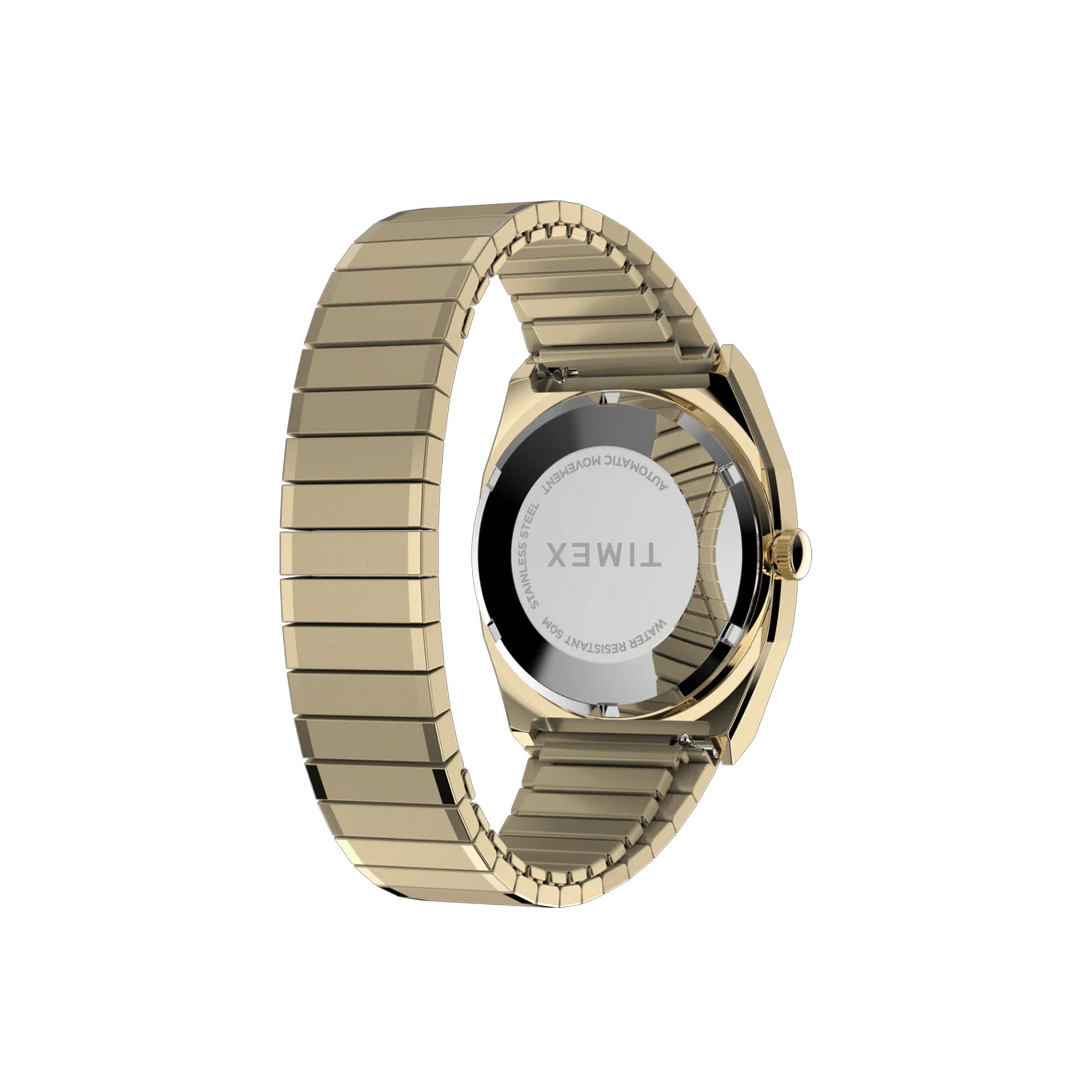 Timex E-Line Automatic Women's Watch TW2Y67700 – Side profile