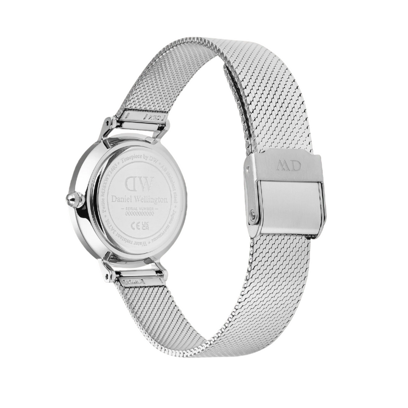 Daniel Wellington Petite Mirror Reflection Silver Dial Watch DW00100796