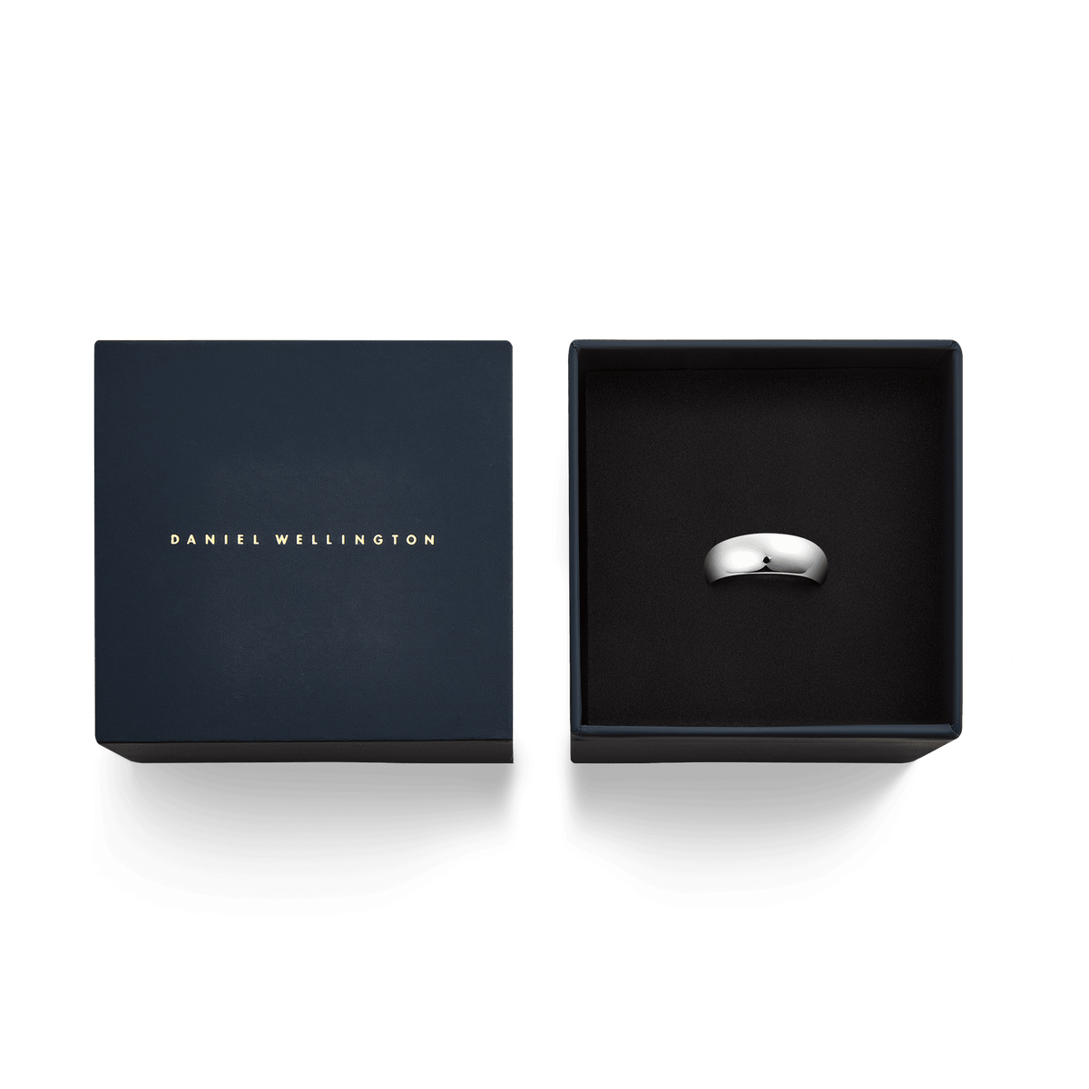 Daniel Wellington Flow Ring 8mm Silver in recycled stainless steel