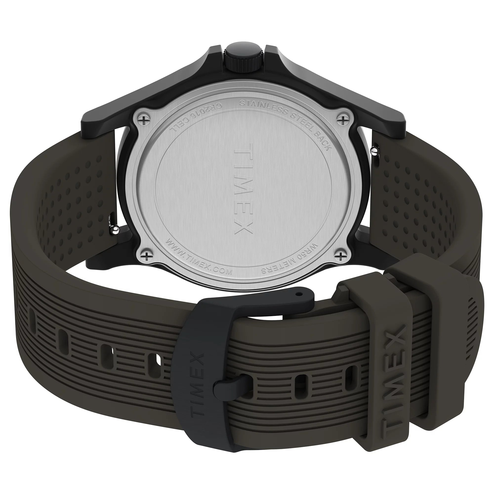 Timex Expedition Acadia Silicone Strap Brown Dial Watch TW4B30000