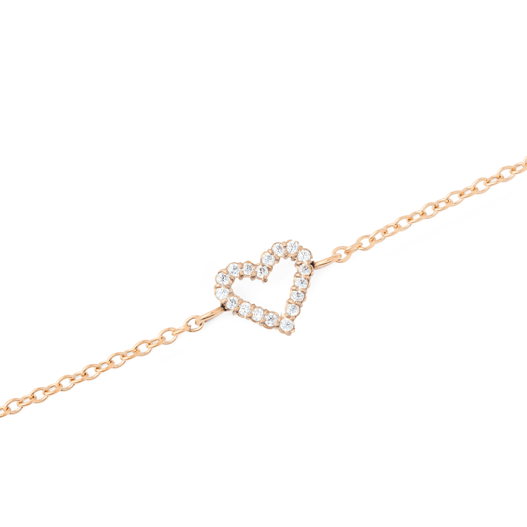 Daniel Wellington Mirelle Heart Bracelet Rose Gold