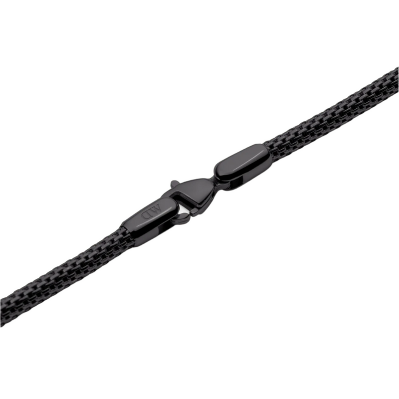 Daniel Wellington Tide Mesh Black Necklace DW00401100