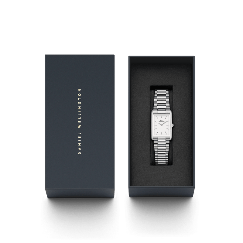 Daniel Wellington Bound 3-Link Silver Watch DW00100701