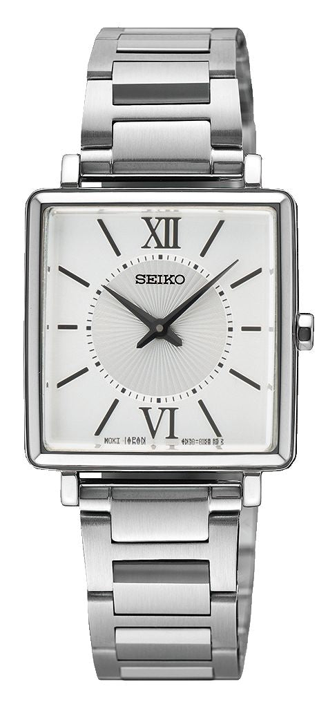 Seiko Conceptual Series Silver Dial Stainless Steel Ladies Watch SWR111P