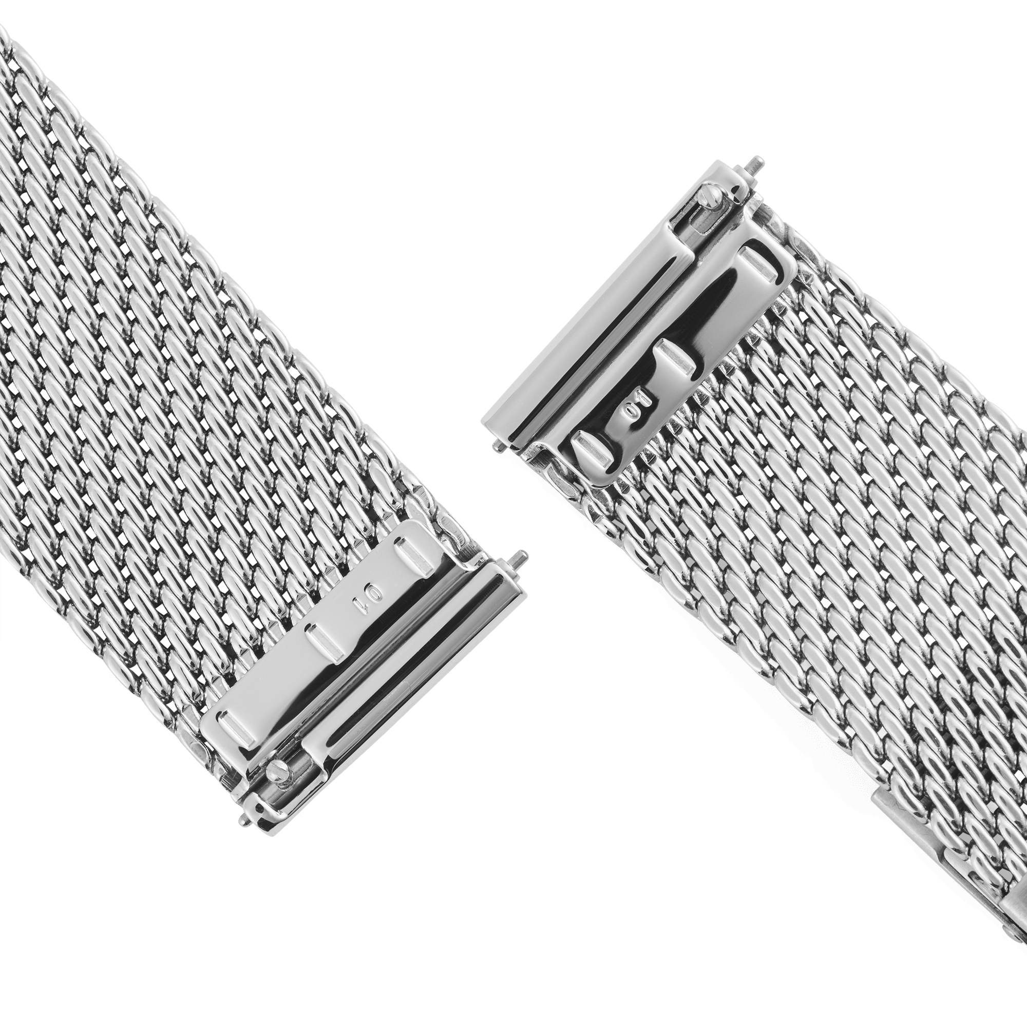 Daniel Wellington Mesh Sterling Strap Silver