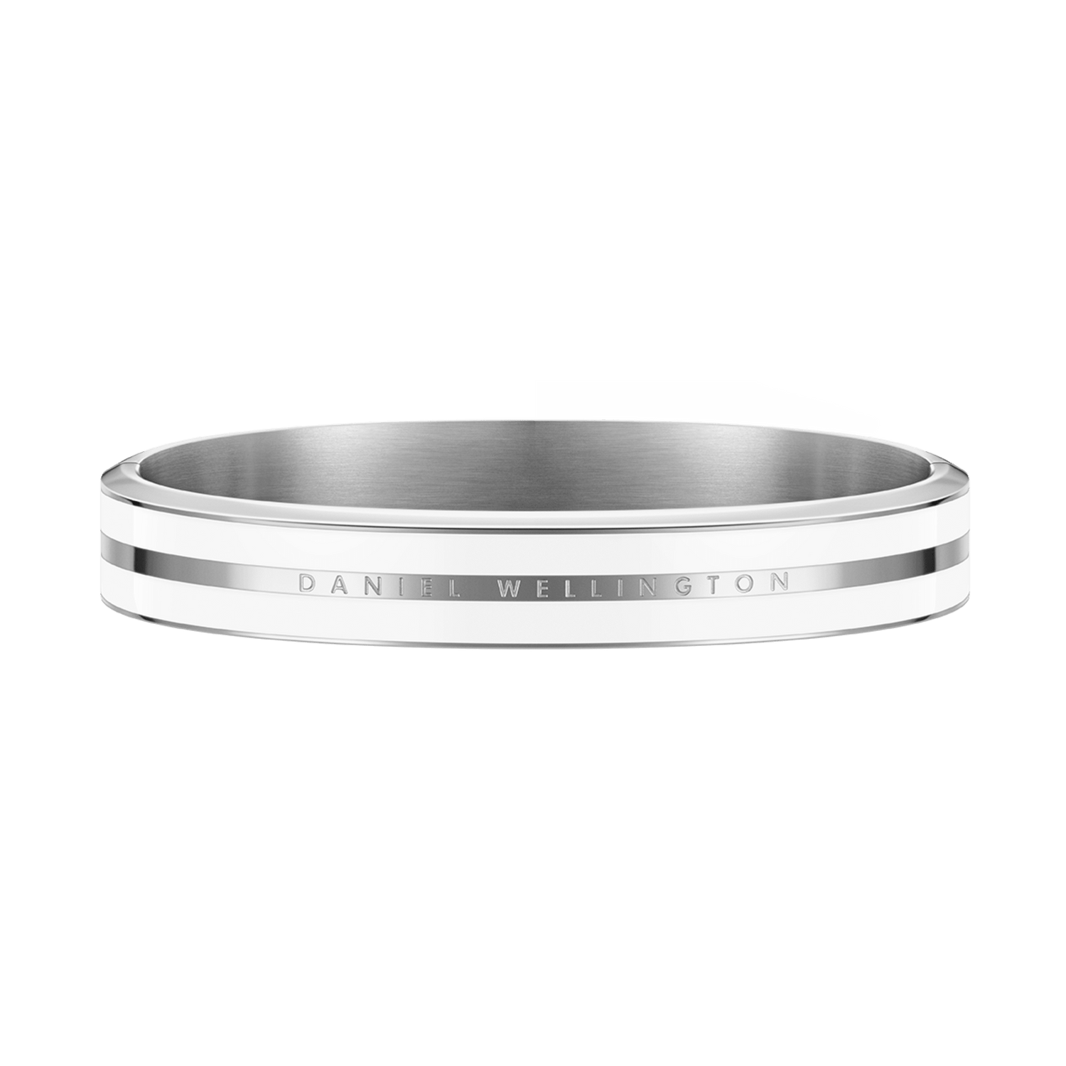 Emalie Infinite White and Silver Bracelet