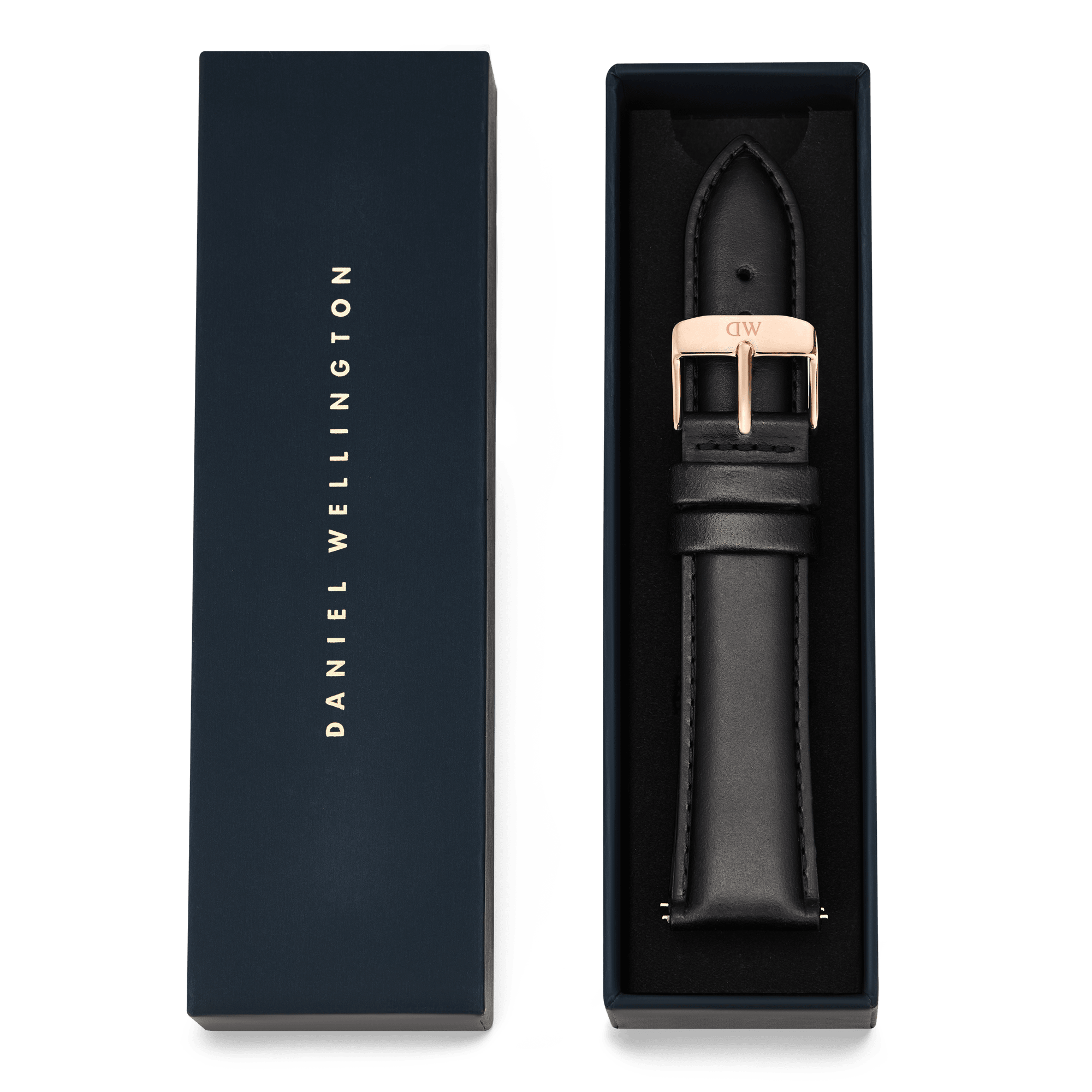 Daniel Wellington Tapered Sheffield Strap Rose Gold