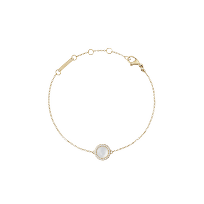 Daniel Wellington Audrey Mother of Pearl Gold Bracelet DW00401423
