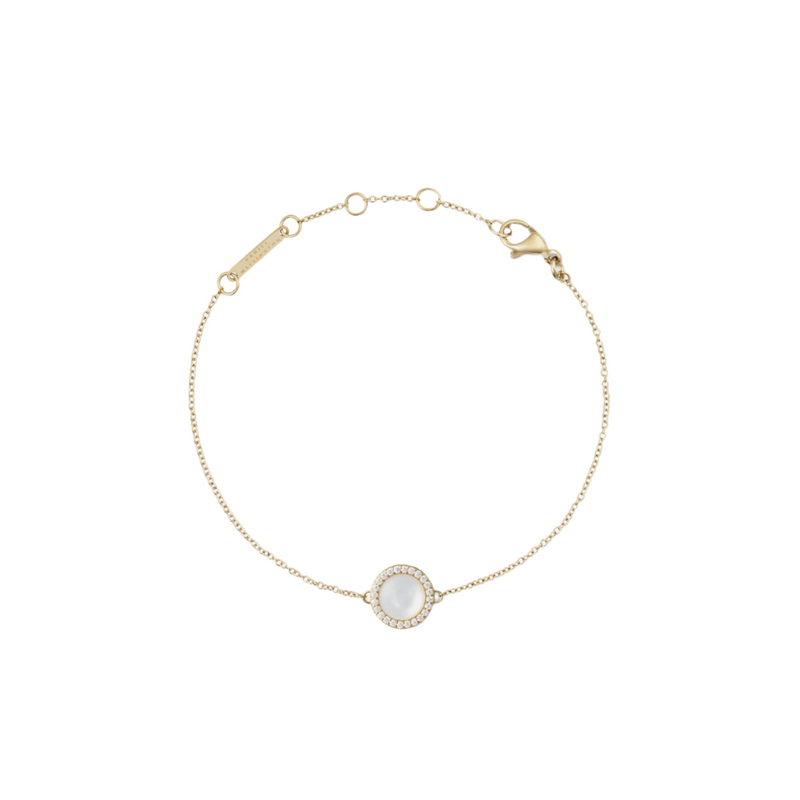 Daniel Wellington Audrey Mother of Pearl Gold Bracelet DW00401423