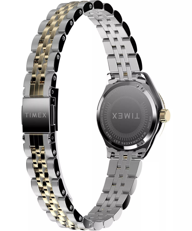 Timex Legacy Mini Gold Dial Two Toned Stainless Steel Quartz Watch TW2W90900