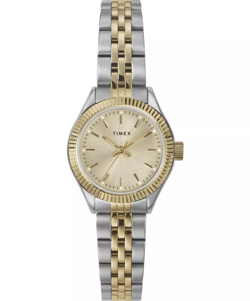 Timex Legacy Mini Gold Dial Two Toned Stainless Steel Quartz Watch TW2W90900