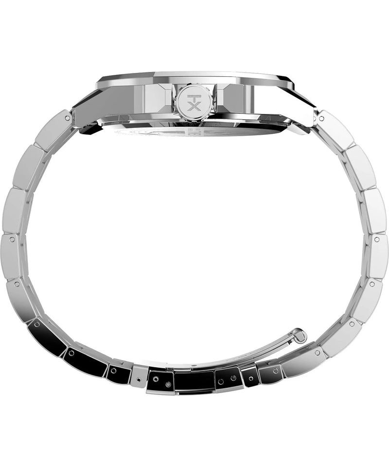 Timex Essex 44mm Stainless Steel Black Dial Watch TW2W79900