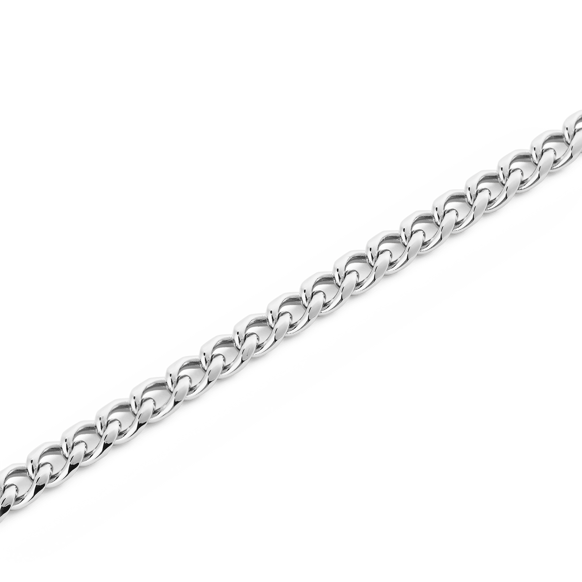 Daniel Wellington Ellipse 4mm Necklace Silver in recycled stainless steel