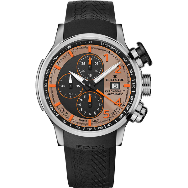 Edox shop chronorally orange