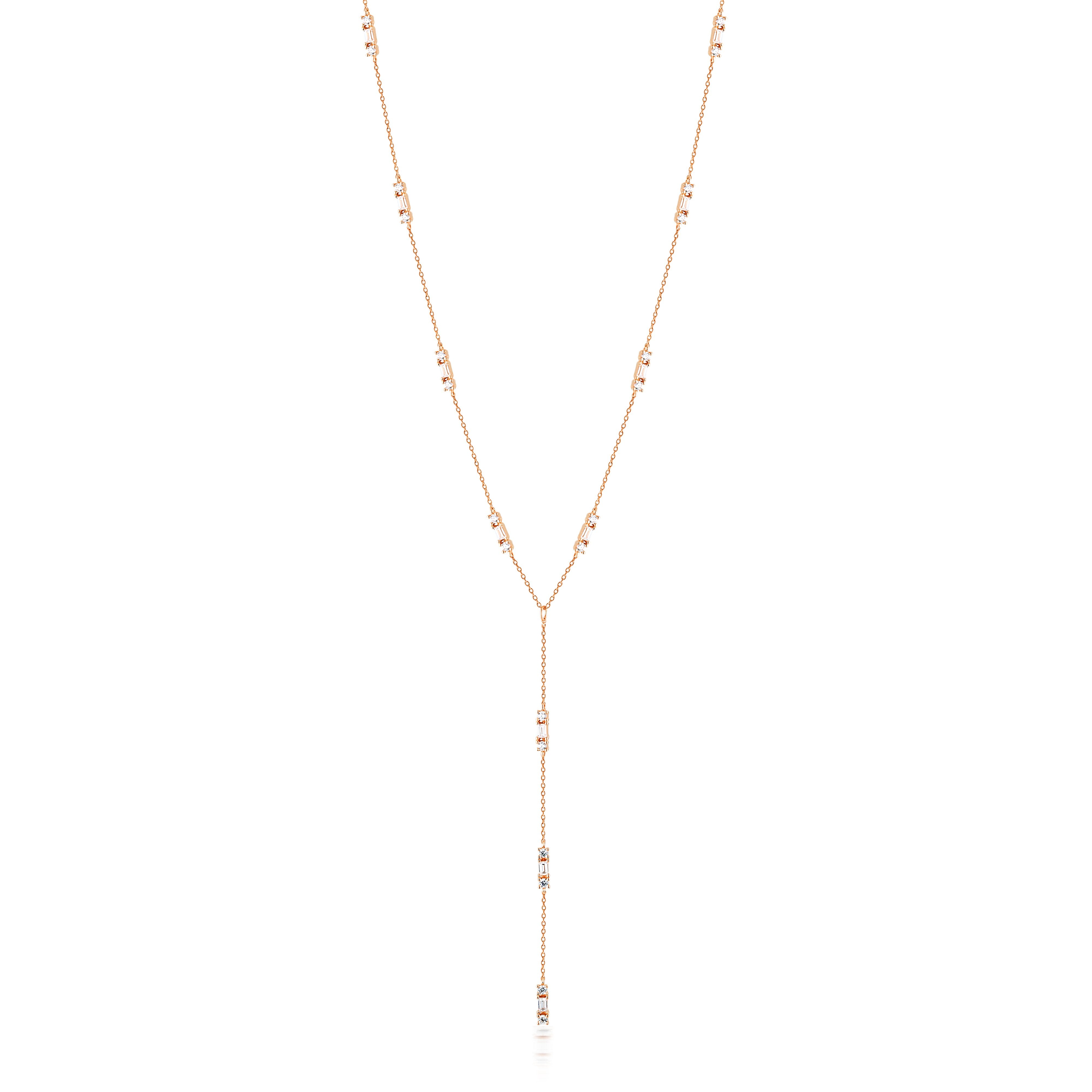 GEORGINI THE LAYERED EDIT TOLU NECKLACE ROSE GOLD – Watch Direct