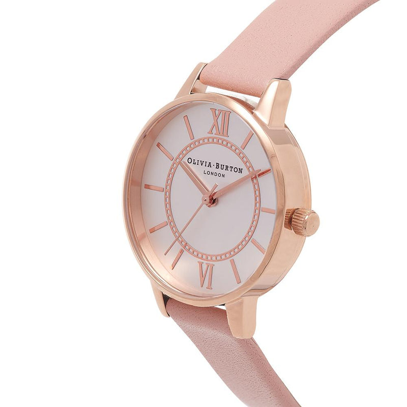 Olivia burton watch pink sale