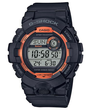 G-SHOCK Bluetooth Step Tracker Watch GBD-800SF-1