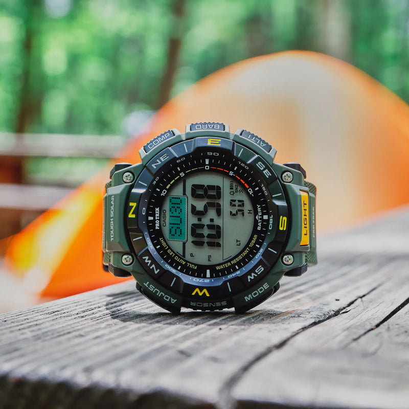 Casio pro trek solar 2025 powered watch