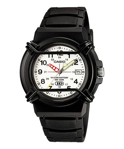 Casio Enticer Analog White Dial Mens Watch