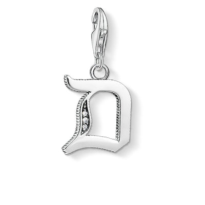 Thomas Sabo Charm Pendant "Letter D Silver"