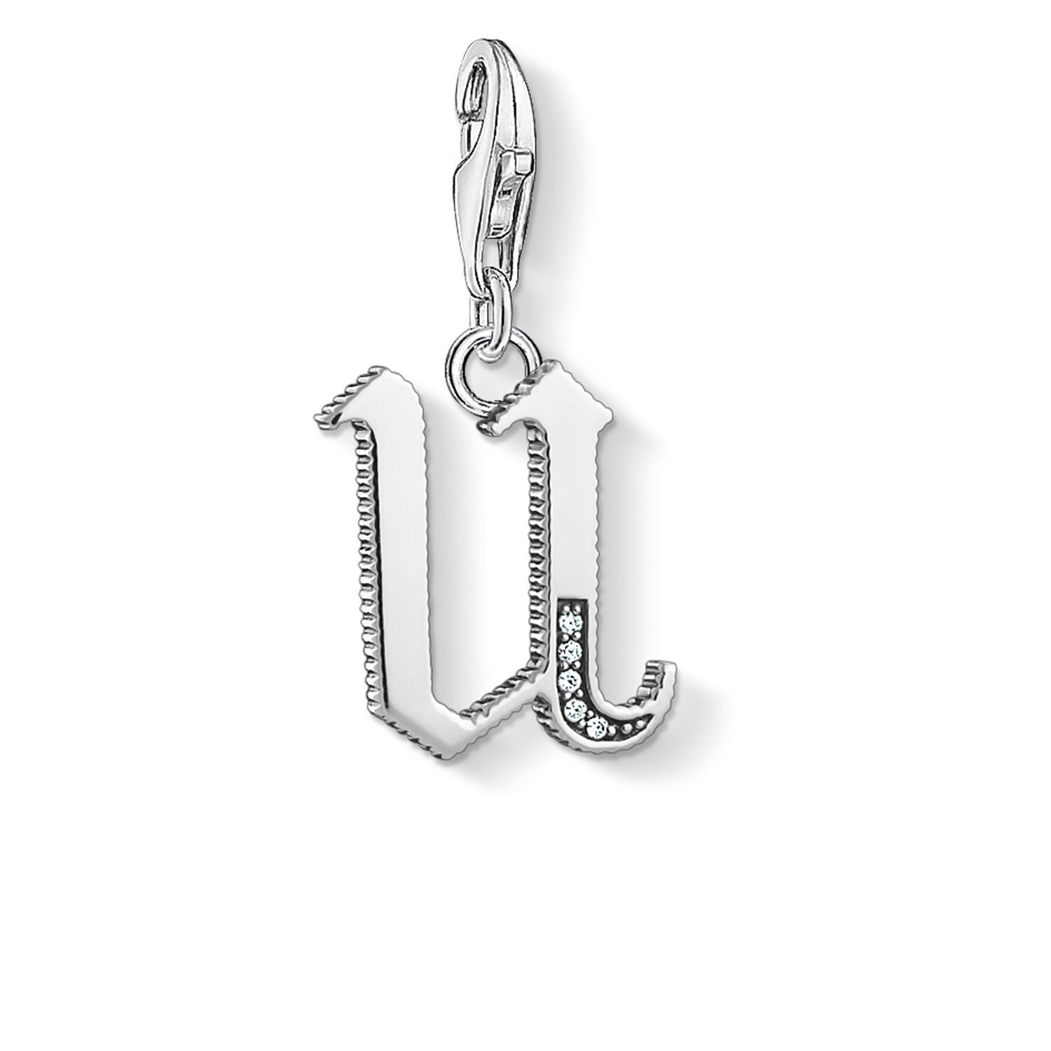 Thomas Sabo Charm Pendant "Letter U Silver" Watch Direct